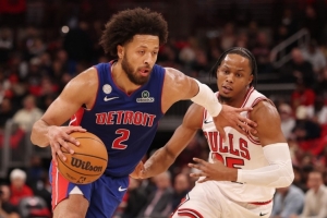 周三竞彩篮球强档：公牛连败陷入低谷 活塞继续残阵出击