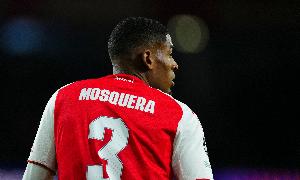 阿尔特塔：莫斯克拉与萨利巴搭档的表现是现象级的，能有他太棒了